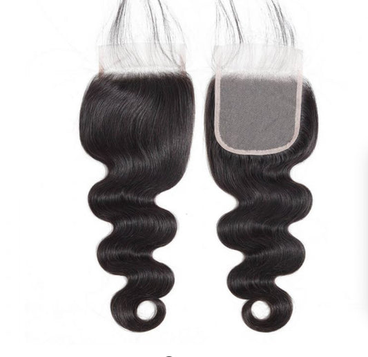 4x4 Virgin Hair Transparent Closure